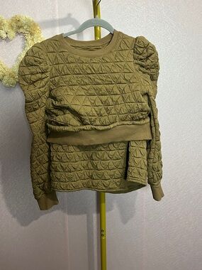 Quilted Mini Skort Set and top in Chocolate Color